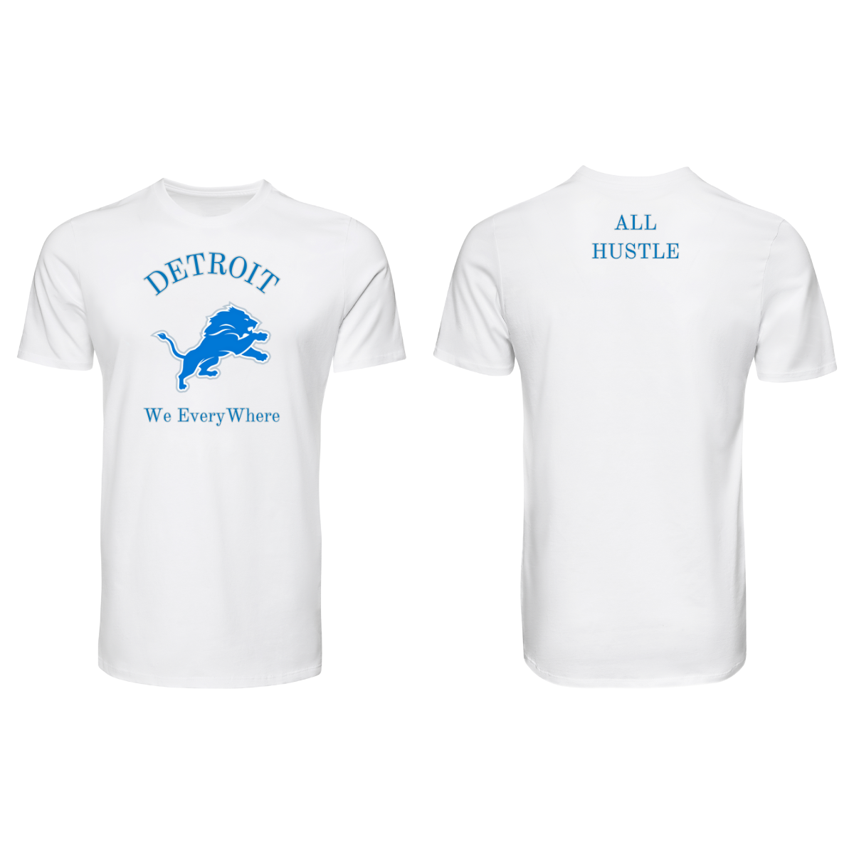 Detroit We Everywhere Lions T-Shirt