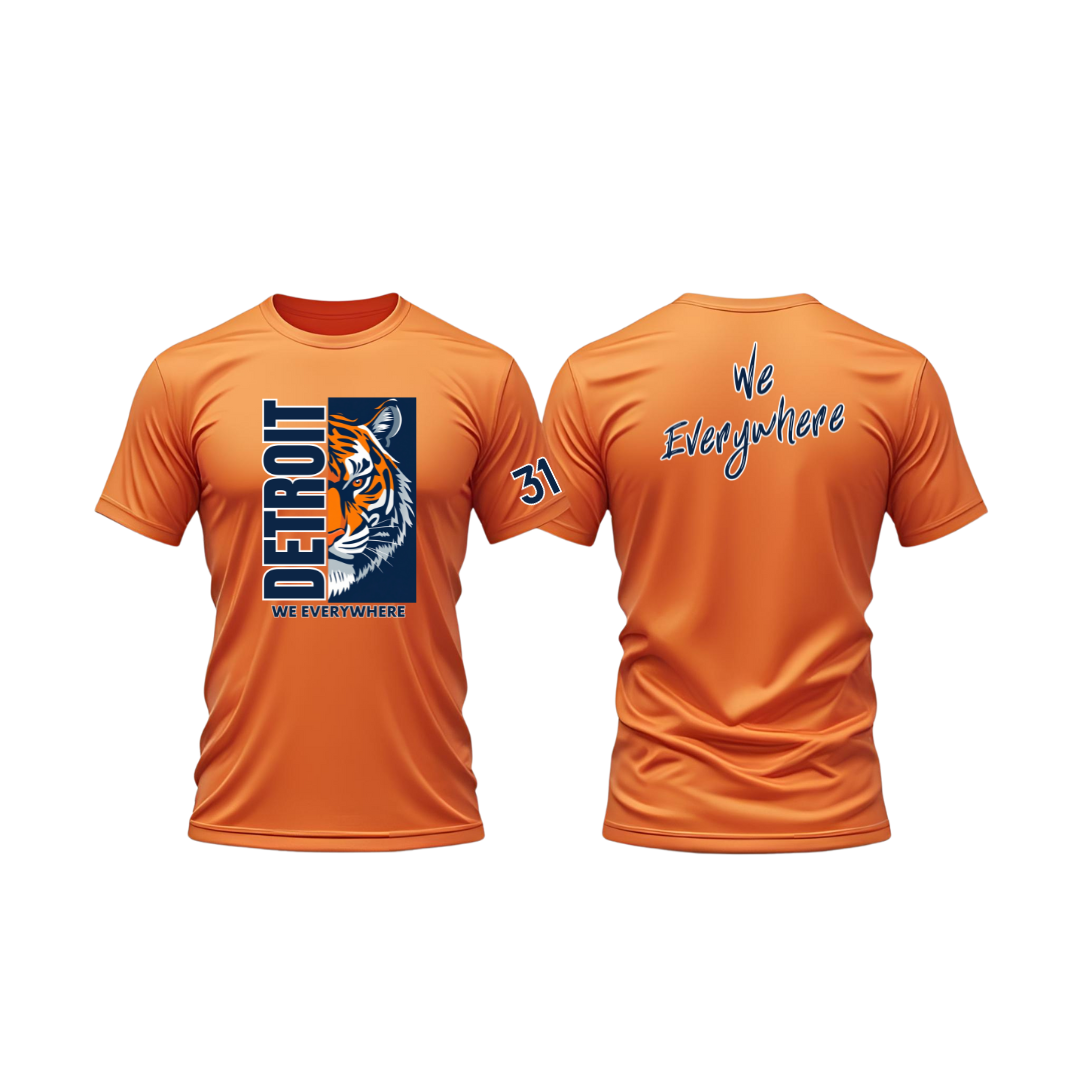 Detroit We Everywhere Tiger T-Shirt