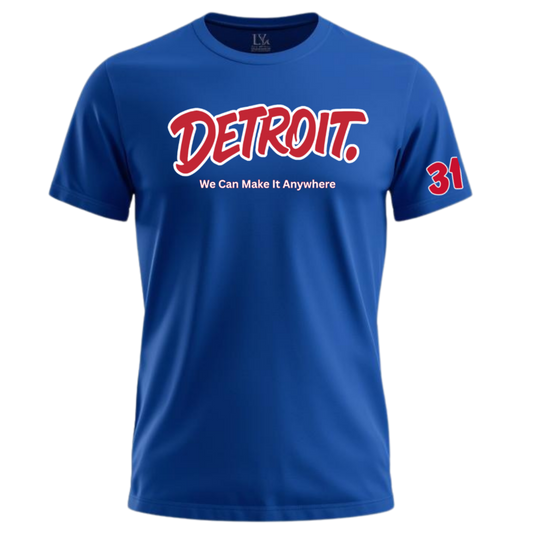 Detroit We Everywhere Signature T-Shirt (Men/Unisex)