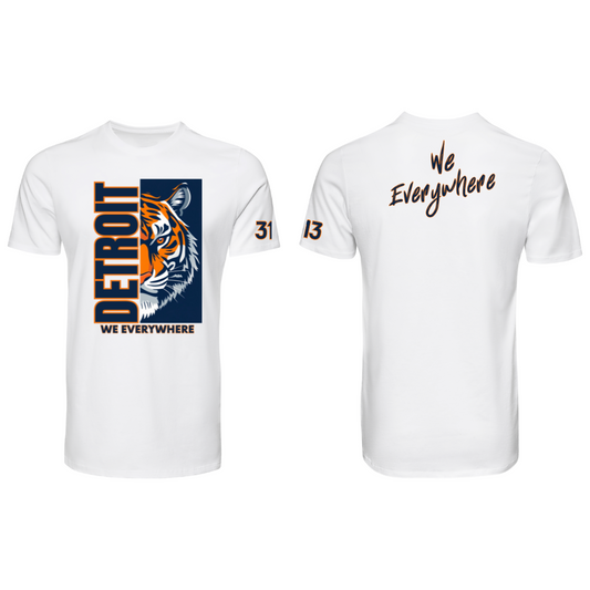 Detroit We Everywhere Tiger T-Shirt