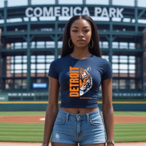 Detroit. We Everywhere Tiger T-Shirt